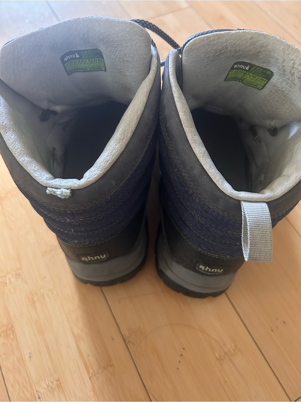 Ahnu blue Trail Hiking Boots - Picture 9 of 10